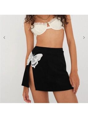 FOR LOVE AND LEMONS AUDEN BUTTERFLY SKIRT